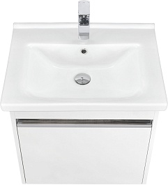 Акватон Тумба под раковину Капри 60 белая – фотография-3